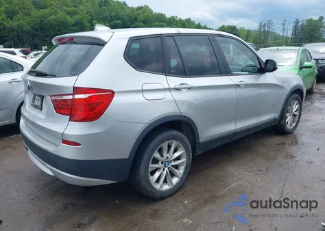 2013 BMW X3 xDrive28I from USA, damaged, VIN 5UXWX9C59D0A18098